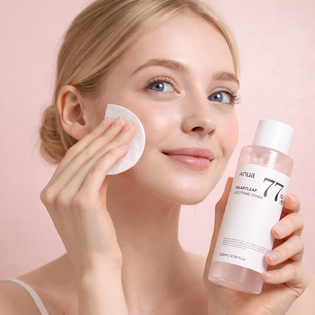 Anua Heartleaf 77 soothing toner: Equilibra y suaviza la piel